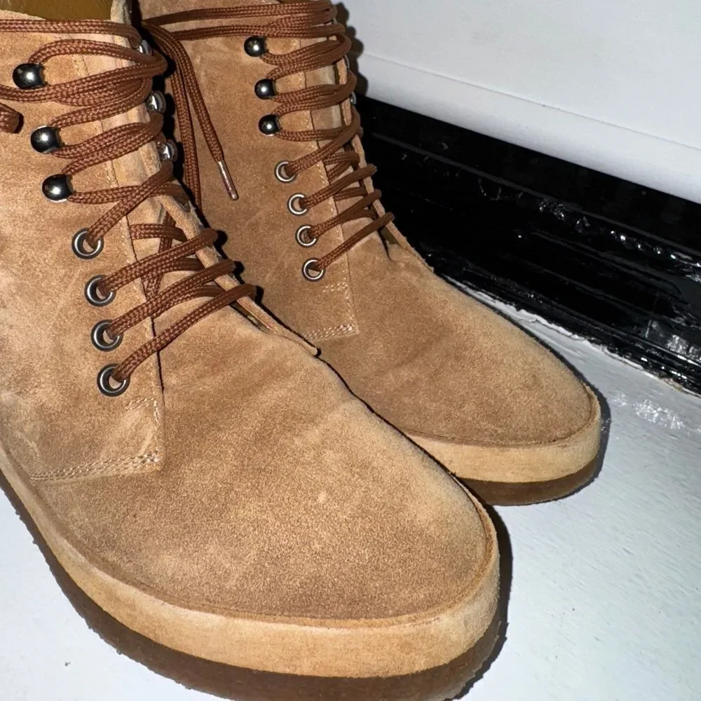 JENNI KAYNE Canyon Suede Boots Chestnut Brown Women’s Size 37